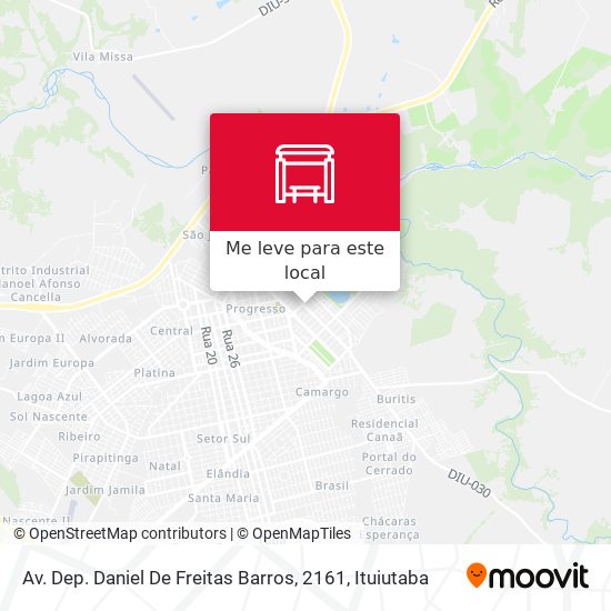 Av. Dep. Daniel De Freitas Barros, 2161 mapa