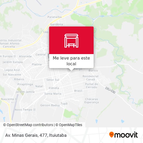 Av. Minas Gerais, 477 mapa