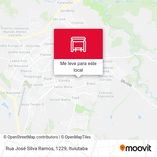 Rua José Silva Ramos, 1229 mapa