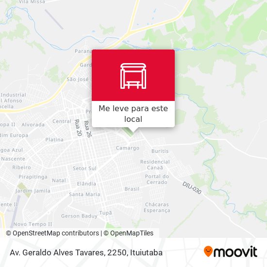 Av. Geraldo Alves Tavares, 2250 mapa
