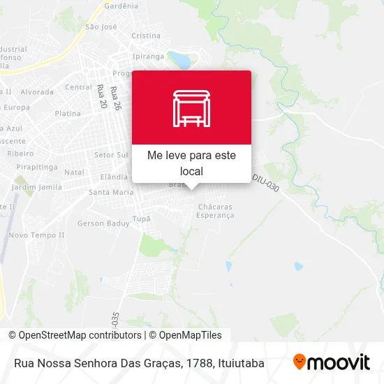 Rua Nossa Senhora Das Graças, 1788 mapa