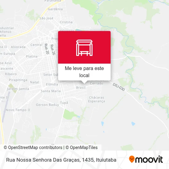 Rua Nossa Senhora Das Graças, 1435 mapa