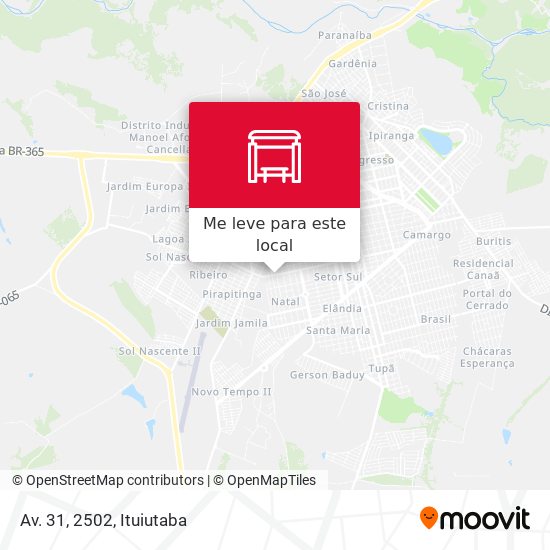Av. 31, 2502 mapa