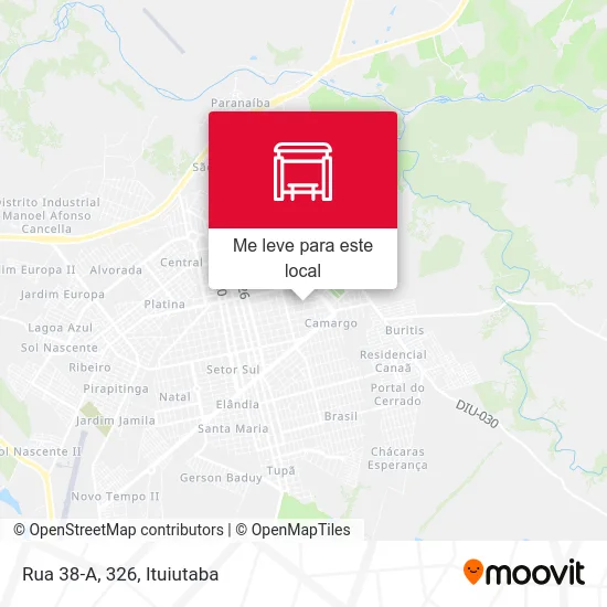 Rua 38-A, 326 mapa