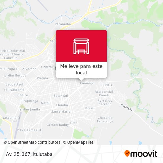 Av. 25, 367 mapa