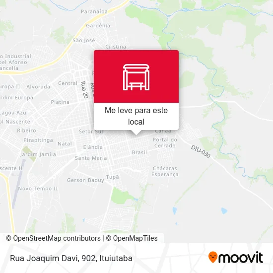 Rua Joaquim Davi, 902 mapa
