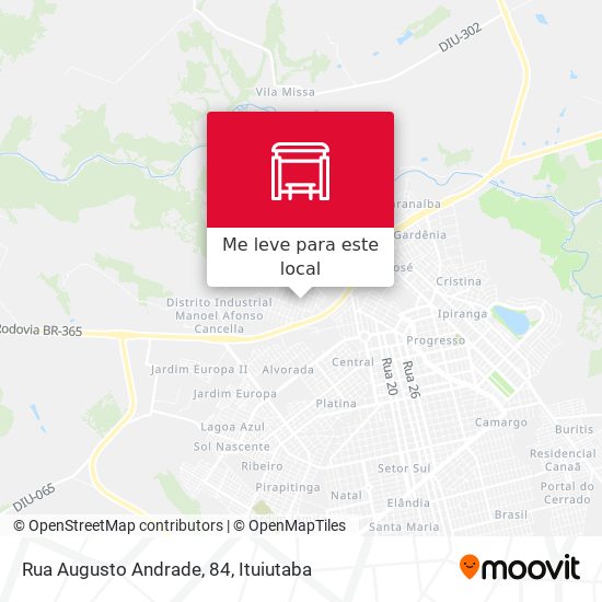 Rua Augusto Andrade, 84 mapa
