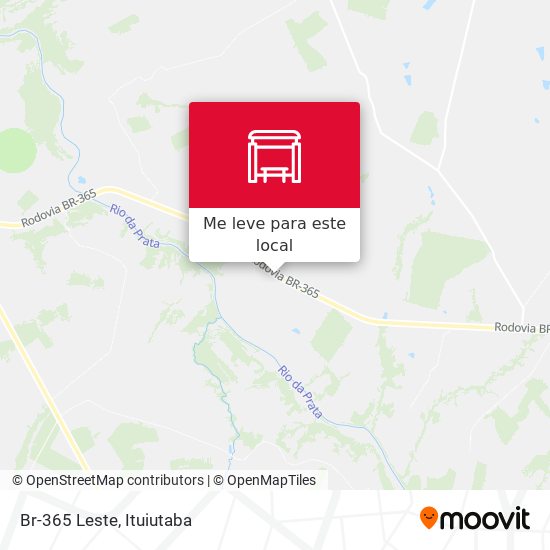 Br-365 Leste mapa