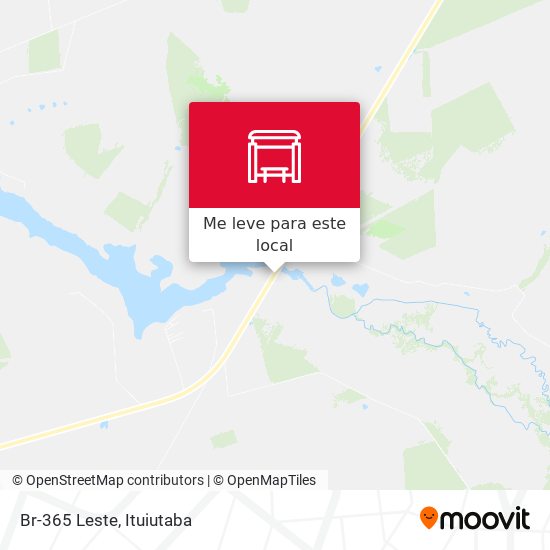 Br-365 Leste mapa