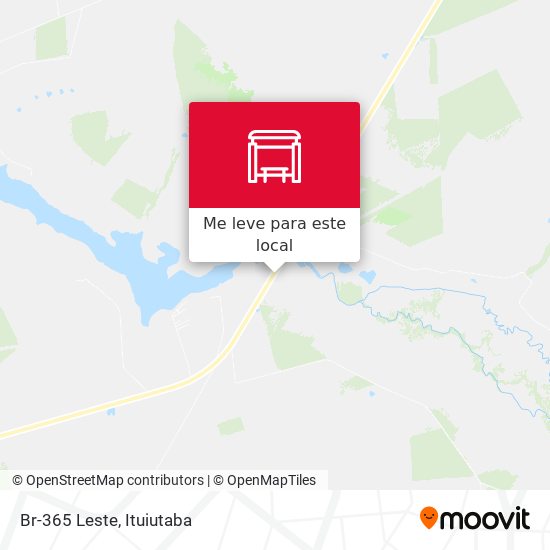 Br-365 Leste mapa