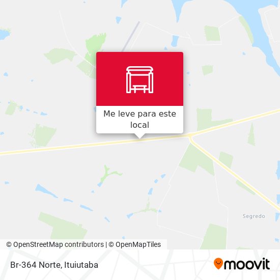 Br-364 Norte mapa