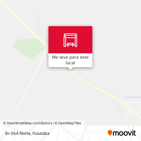 Br-364 Norte mapa