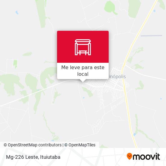 Mg-226 Leste mapa