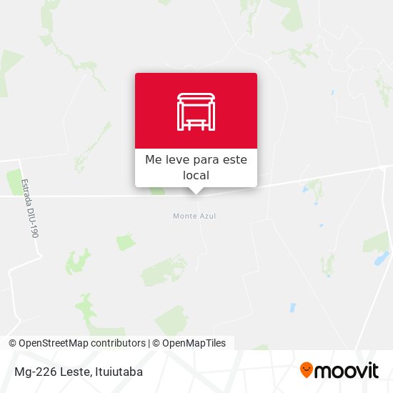 Mg-226 Leste mapa