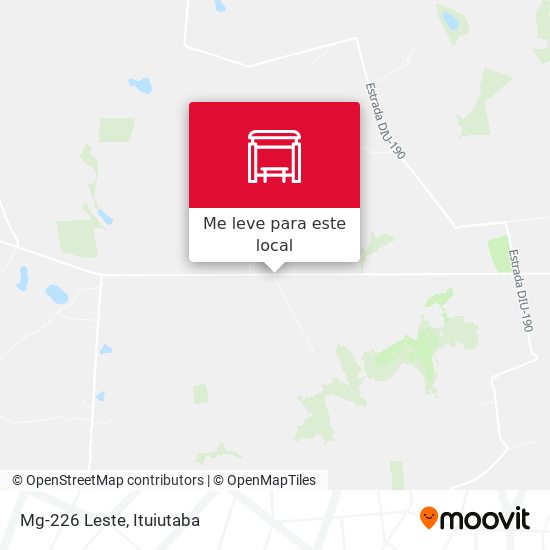 Mg-226 Leste mapa