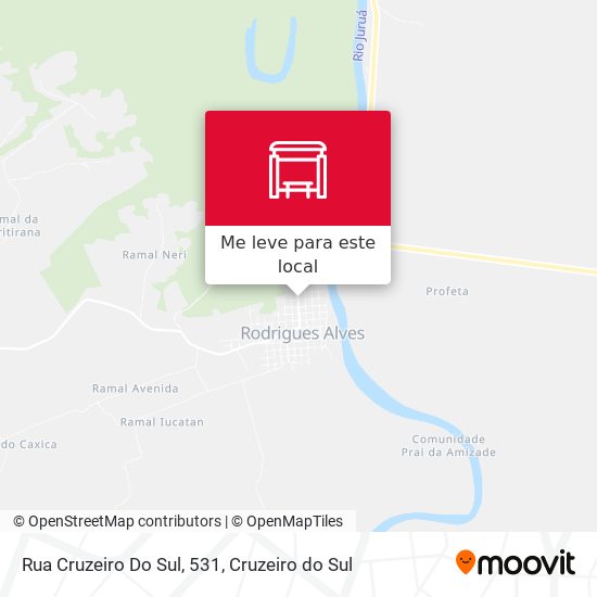 Rua Cruzeiro Do Sul, 531 mapa