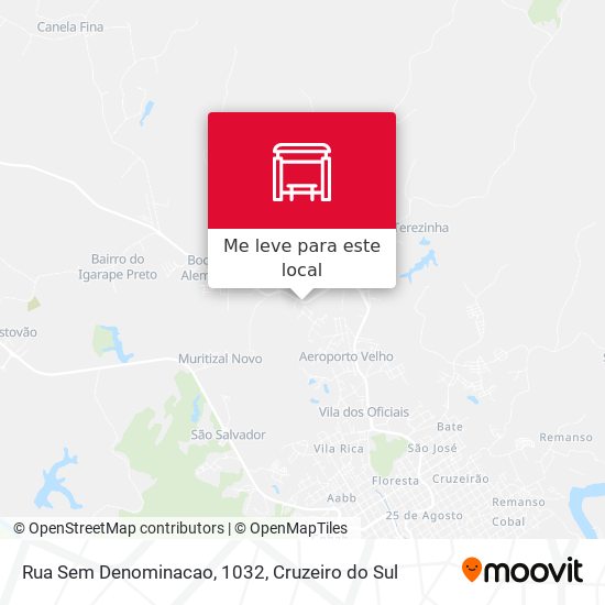Rua Sem Denominacao, 1032 mapa