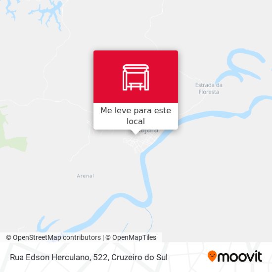Rua Edson Herculano, 522 mapa