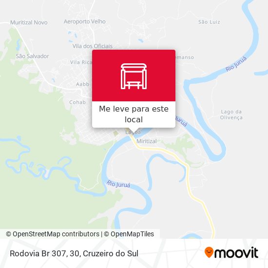 Rodovia Br 307, 30 mapa