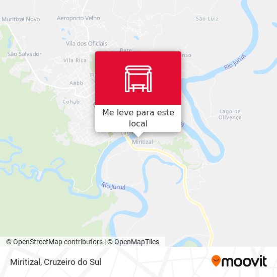 Miritizal mapa