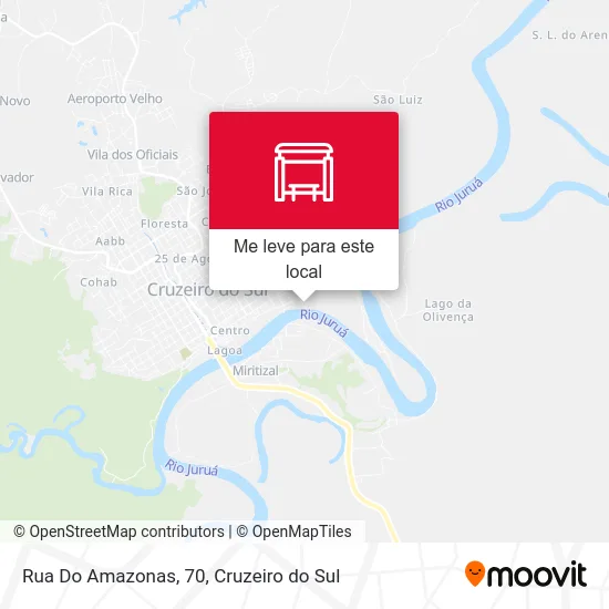Rua Do Amazonas, 70 mapa