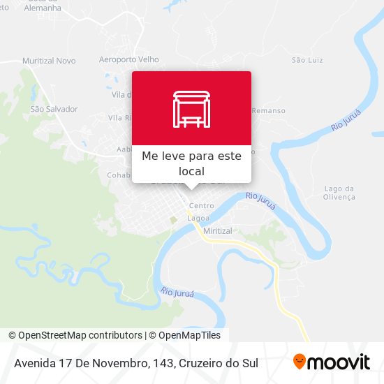 Avenida 17 De Novembro, 143 mapa