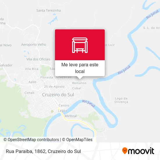 Rua Paraiba, 1862 mapa