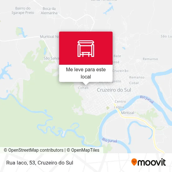 Rua Iaco, 53 mapa