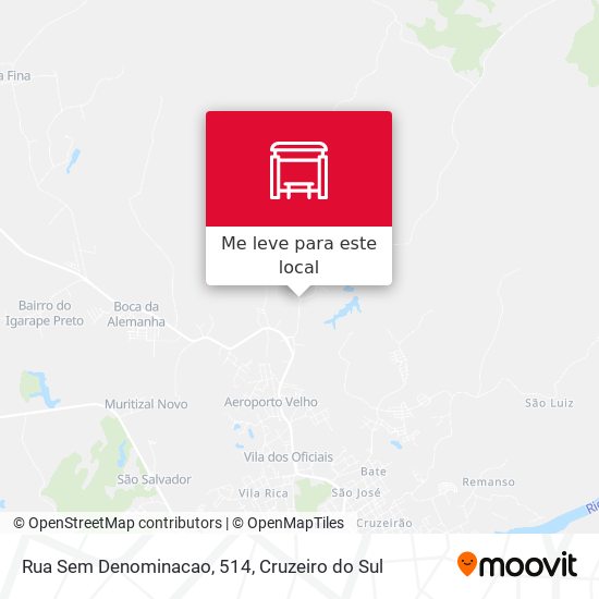 Rua Sem Denominacao, 514 mapa