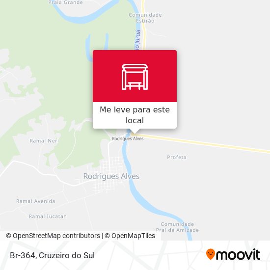 Br-364 mapa