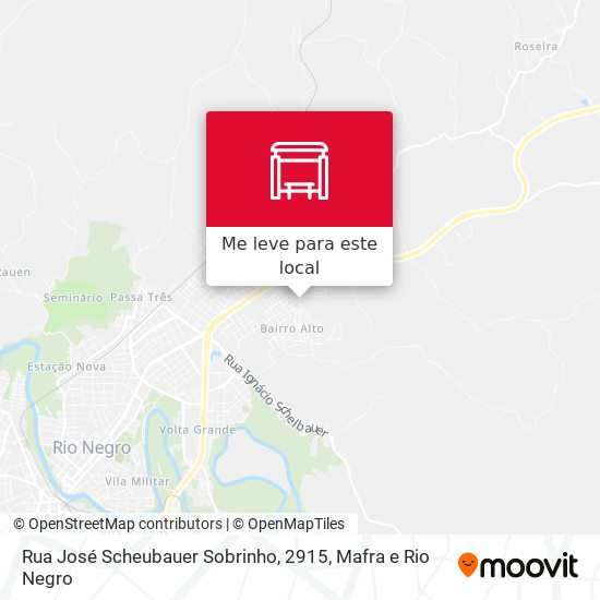Rua José Scheubauer Sobrinho, 2915 mapa