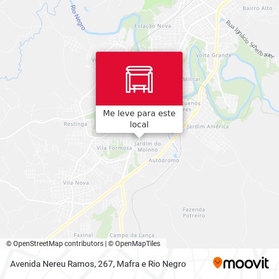 Avenida Nereu Ramos, 267 mapa