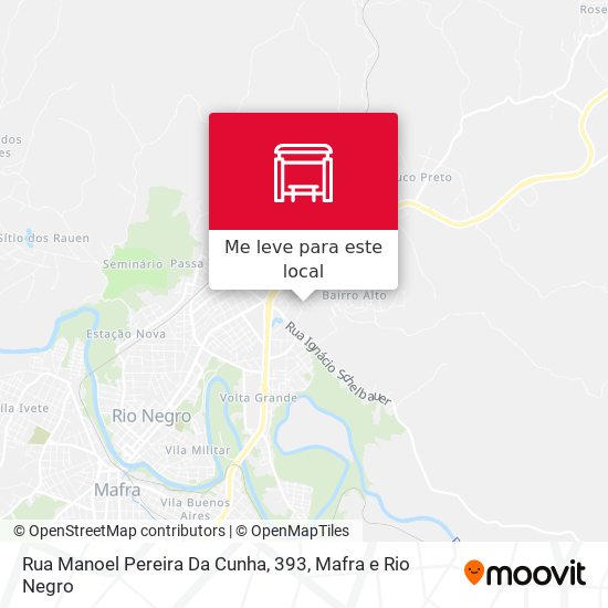 Rua Manoel Pereira Da Cunha, 393 mapa