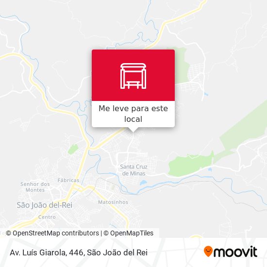 Av. Luís Giarola, 446 mapa