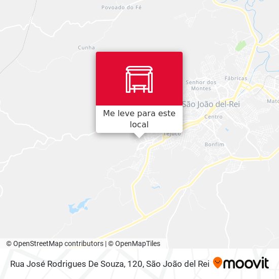 Rua José Rodrigues De Souza, 120 mapa