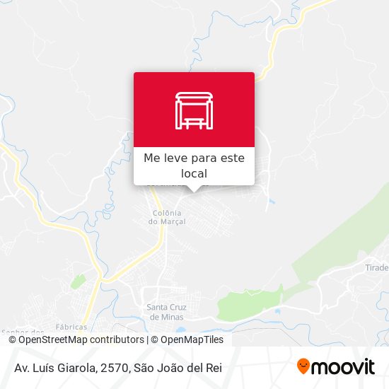 Av. Luís Giarola, 2570 mapa