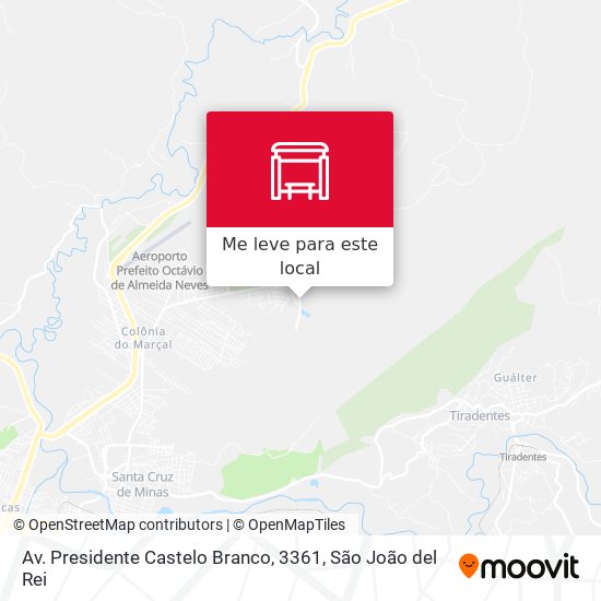 Av. Presidente Castelo Branco, 3361 mapa