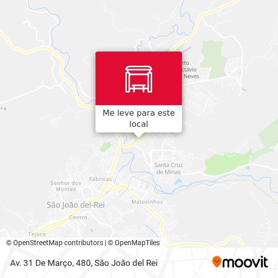 Av. 31 De Março, 480 mapa
