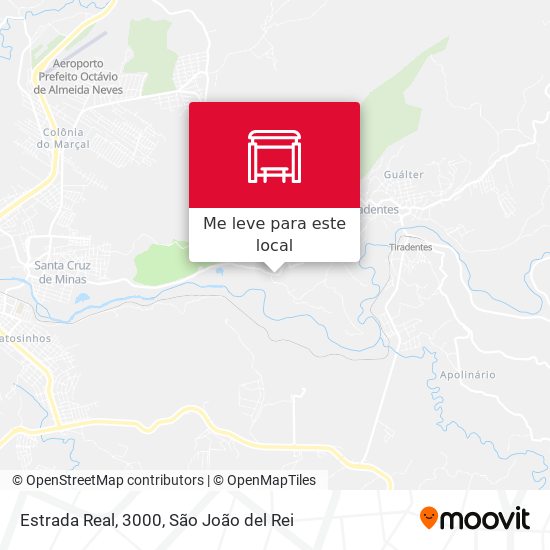 Estrada Real, 3000 mapa