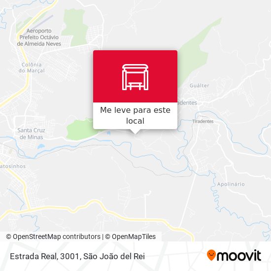 Estrada Real, 3001 mapa