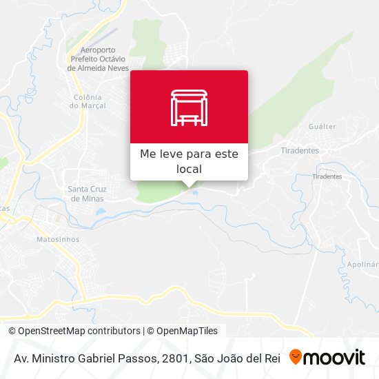Av. Ministro Gabriel Passos, 2801 mapa