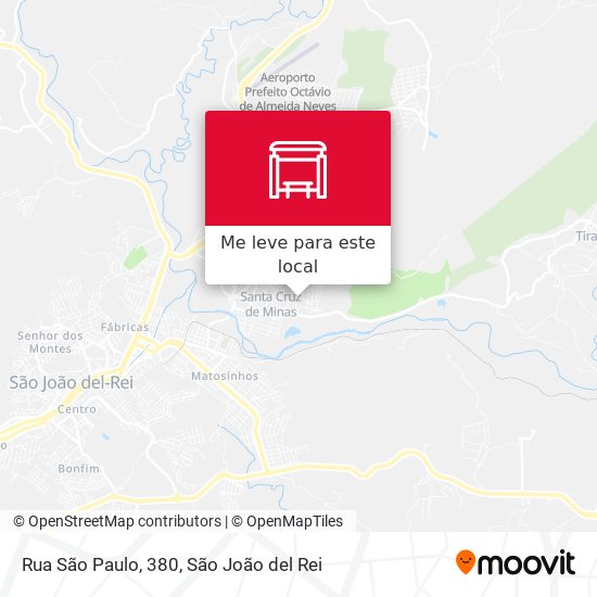 Rua São Paulo, 380 mapa