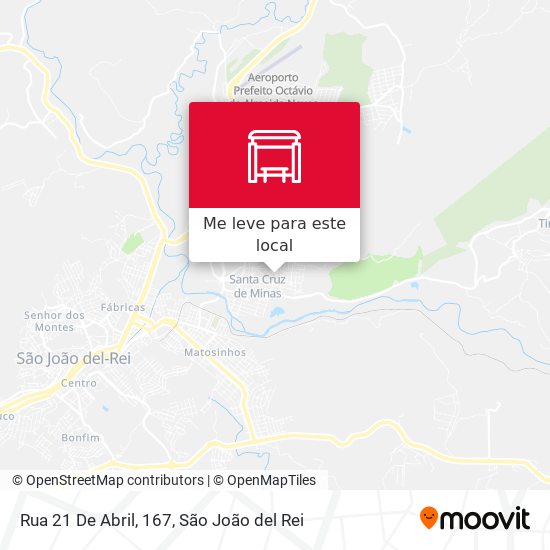 Rua 21 De Abril, 167 mapa