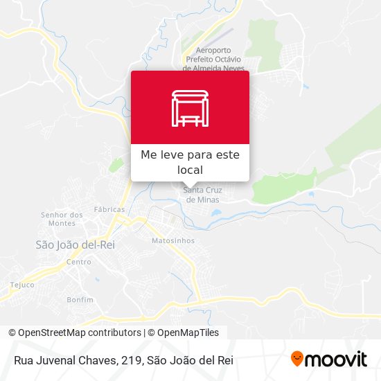 Rua Juvenal Chaves, 219 mapa