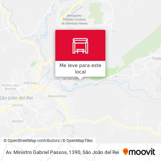 Av. Ministro Gabriel Passos, 1390 mapa
