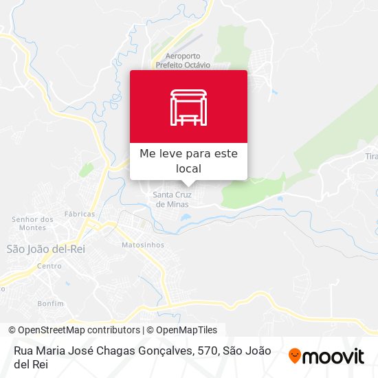 Rua Maria José Chagas Gonçalves, 570 mapa