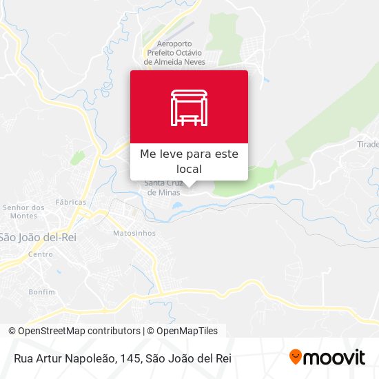 Rua Artur Napoleão, 145 mapa