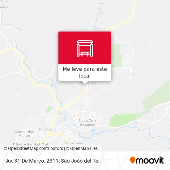 Av. 31 De Março, 2311 mapa