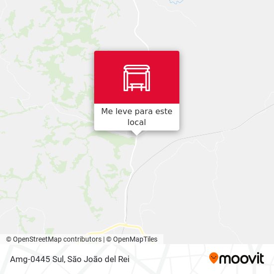 Amg-0445 Sul mapa