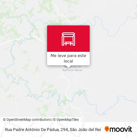 Rua Padre Antônio De Pádua, 294 mapa